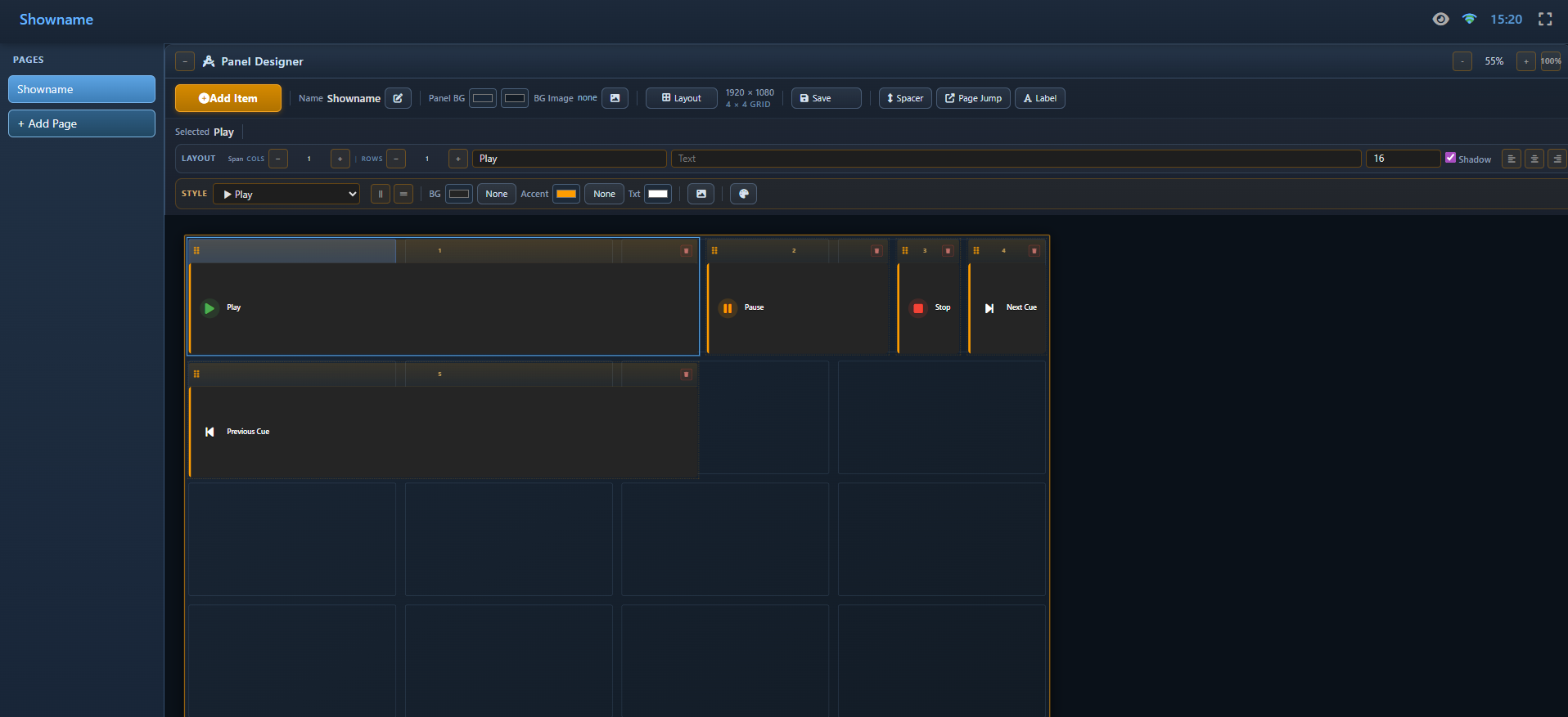 User Panel Builder overview