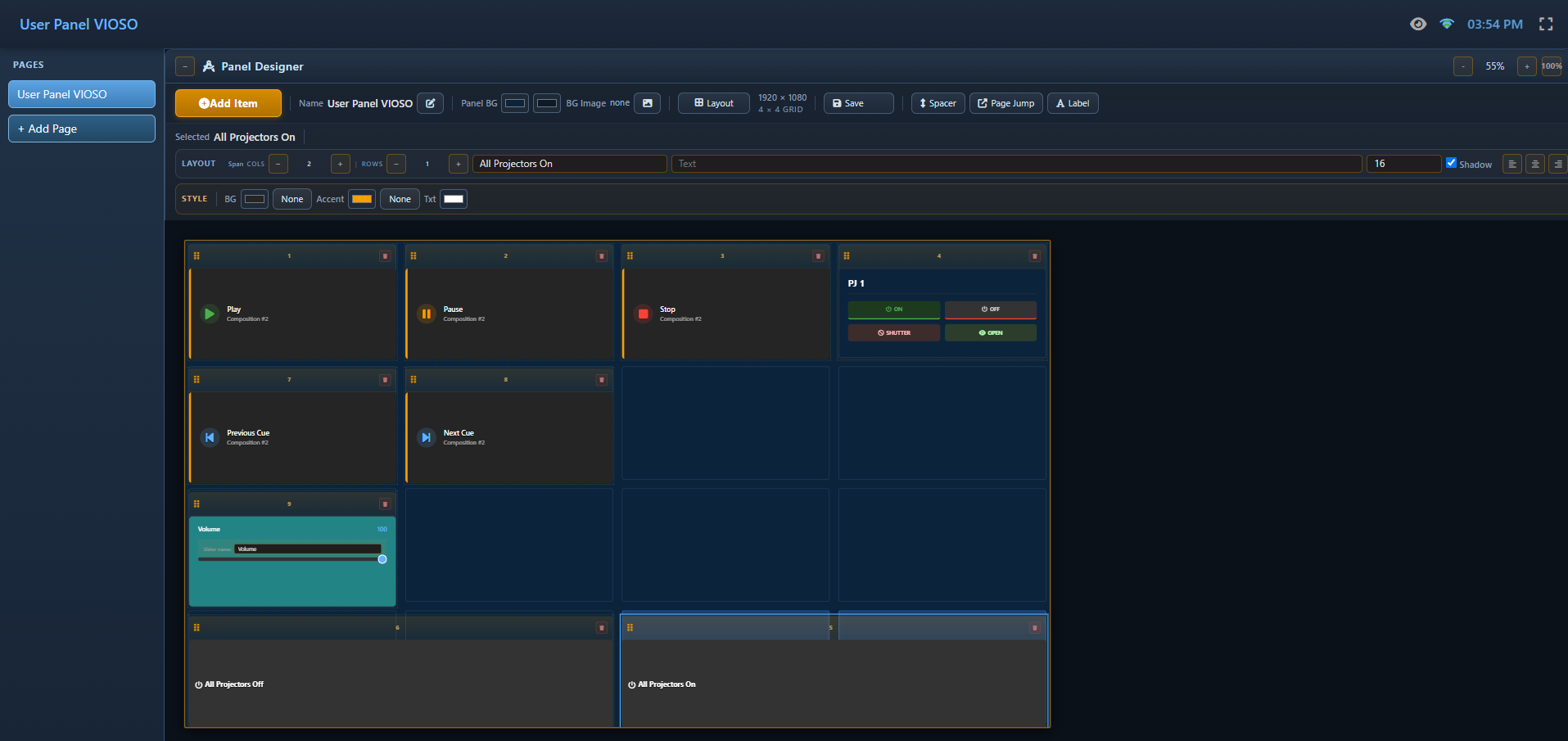 User Panel Builder overview